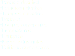 *Pasos a desnivel *Estacionamientos *Tanques elevados *Bodegas *Locales comerciales *Invernaderos *Hangares *Naves industriales *Edificios comerciales