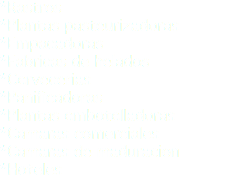 *Rastros *Plantas pasteurizadoras *Empacadoras *Fabricas de helados *Cervecerias *Panificadoras *Plantas embotelladoras *Camaras comerciales *Camaras de maduracion *Hoteles