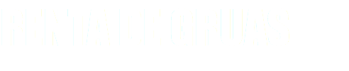 RENTA DE GRUAS